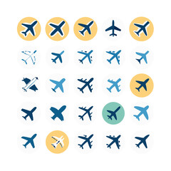 Illustration Vector graphic of plane icon. Fit for traffic, public, passenger etc. airplane icon.Illustration Vector graphic of Plane Formation icon template.gmail send icon airplane.icon a5 airplane.