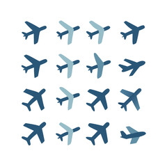Illustration Vector graphic of plane icon. Fit for traffic, public, passenger etc. airplane icon.Illustration Vector graphic of Plane Formation icon template.gmail send icon airplane.icon a5 airplane.