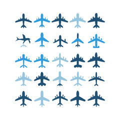 Illustration Vector graphic of plane icon. Fit for traffic, public, passenger etc. airplane icon.Illustration Vector graphic of Plane Formation icon template.gmail send icon airplane.icon a5 airplane.