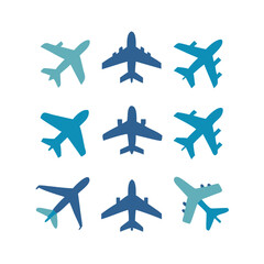 Illustration Vector graphic of plane icon. Fit for traffic, public, passenger etc. airplane icon.Illustration Vector graphic of Plane Formation icon template.gmail send icon airplane.icon a5 airplane.