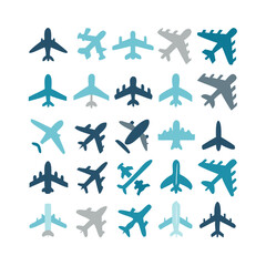 Illustration Vector graphic of plane icon. Fit for traffic, public, passenger etc. airplane icon.Illustration Vector graphic of Plane Formation icon template.gmail send icon airplane.icon a5 airplane.