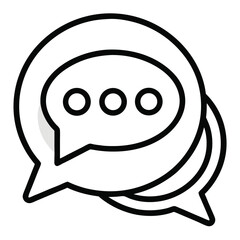 chat box vector icon