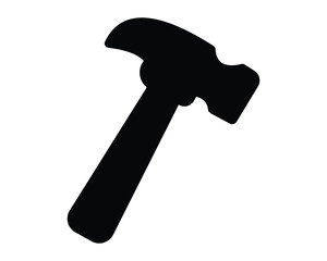 Gavel and Hammer Icon Set – Judge, Law, and Auction Linear Vector Symbols, vector illustration.