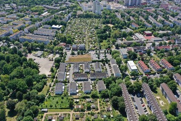 Fototapeta premium Frankfurt Unterliederbach | Luftbilder von Frankfurt Unterliederbach