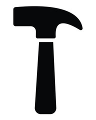 Gavel and Hammer Icon Set – Judge, Law, and Auction Linear Vector Symbols, vector illustration.