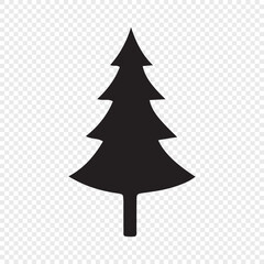 christmas tree vector illustration