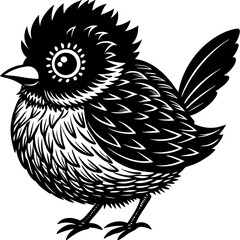 vector illustration of a bird