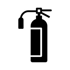 Fire extinguisher icon vector flat clean look