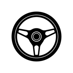 Detailed steering wheel vector professional icon