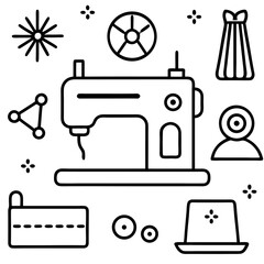 sewing machine and needle