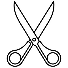 scissors isolated on white background