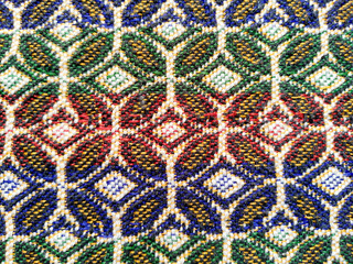 Retro Knited Fabric Background - Textile Fabric kniting