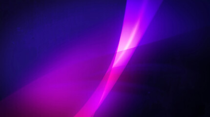 Abstract glowing purple and magenta light streaks against a dark background for design
