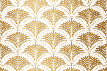 vector seamless pattern gold swirl 