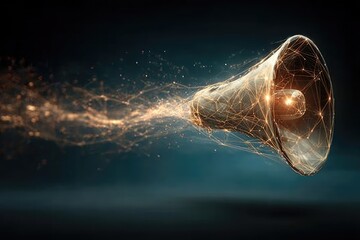 Digital megaphone, broadcasting information