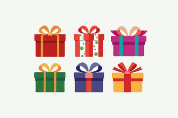 set of gift boxes
