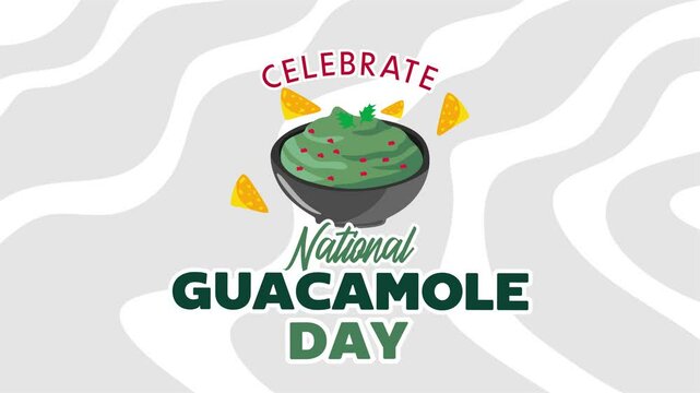 national spicy guacamole day with delicious spicy guacamode