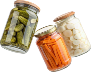 Flavorful Jars Of Veggies