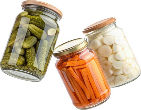 Flavorful Jars Of Veggies