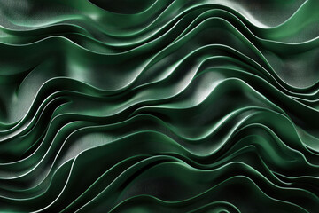 Obraz premium Chronoscape Emerald Flux