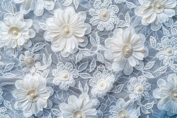 Daisy lace pattern.