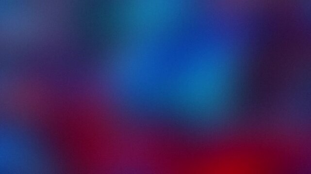 Abstract blue red blurred background. Loop animation