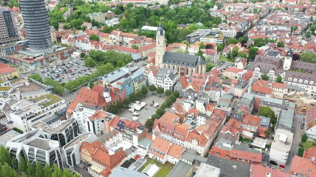 Jena aus der Luft | Luftbilder von Jena in Th&uuml;ringen