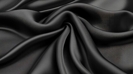 Obraz premium Solid black background with pure, even color and no gradients, excellent for high-contrast minimalist designs