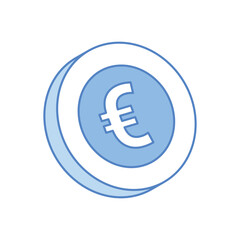 Euro Currency Vector icon