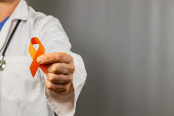 Doc raises health awareness with orange ribbon initiative