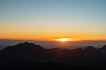 A dive into the magic of a egyptian sunrise