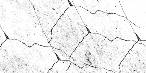 Grunge black and white pattern. Monochrome particles abstract texture. Background of cracks, scuffs, chips, stains, ink spots, lines. Dark design background surface. Gray printing element.eps 10