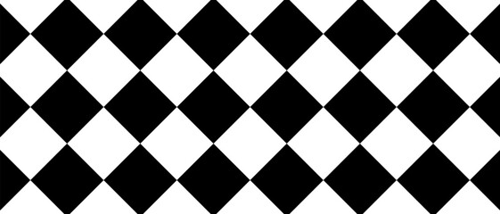 Beautiful patterned background for decorative plaid, argyle fabric, black.