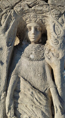 Art art sculpture "Deity"