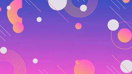 Colorful Geometric Gradient Abstract Background