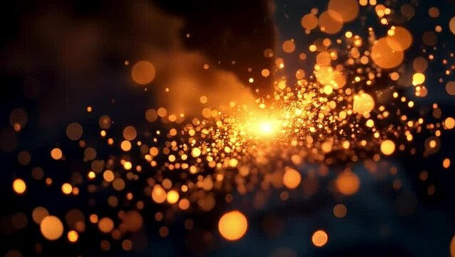 A Background of Golden Dreams