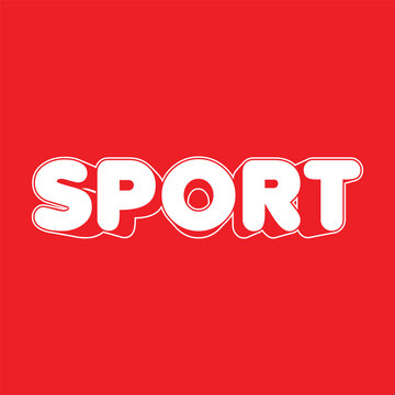 ilustrator design vektor typoghrapy sport