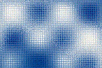 Abstract Duo Tone Blue and White Gradient Texture with Halftone Effect, Abstract Halftone Gradient Texture