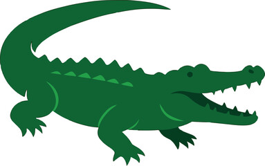 crocodile in the grass