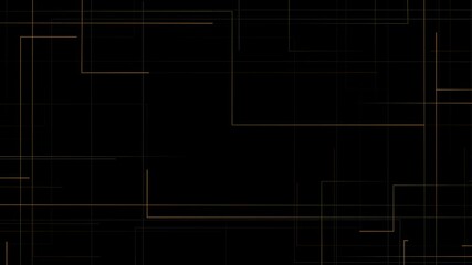technology background glowing neon lines network connection animation   - Powered by Adobe