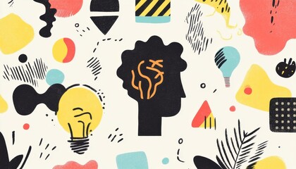 Patrón sin fisuras de creatividad e innovación