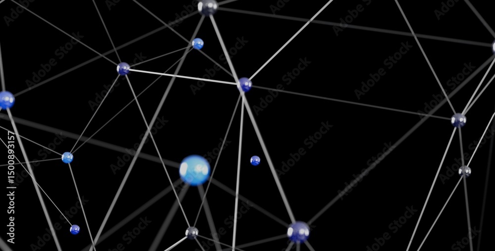 Aufkleber high-quality stock photo of a network connection, ideal for technology, data, and global concepts.