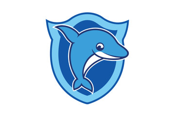 cartoon shark vector illustration