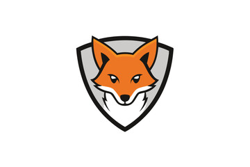 Fototapeta premium red fox cartoon
