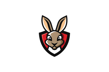 vector illustration of a rabbit