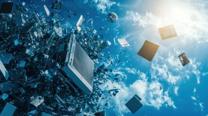 Icon picture of IT assets management, reuse and recycling