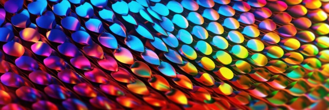 Textura iridiscente de escamas, patr&oacute;n brillante, dise&ntilde;o abstracto