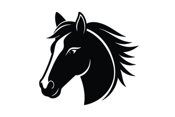 horse head silhouette