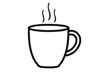 cup of coffee vector icon