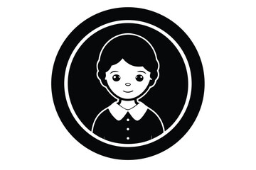 kid vector icon
